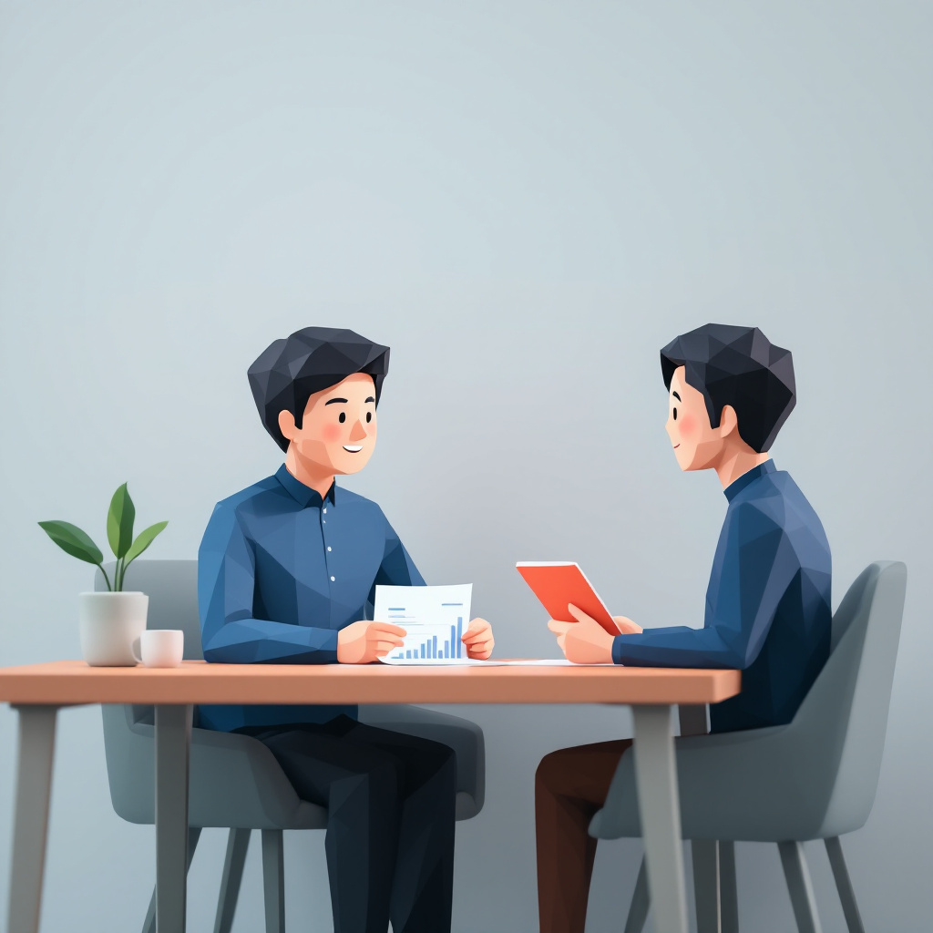 HRBP（人事ビジネスパートナー）のキャラクターイラスト